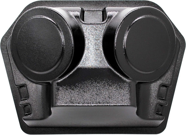 Speaker and Stereo Overhead Console Housing, Compatible with Golf Cart, UTV, Polaris RZR, Marine (Empty Console)