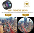 Phone Camera Lens - Upgraded 3 in 1 Kit: Fisheye, Macro, Wide Angle
