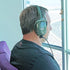 Earmuff Headphones Compatible with iPhone & Scanner - Ideal for Impact Sports like Hunting, NASCAR, Construction