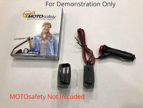 OBD ll GPS Tracker Power Supply Adapter with ON/Off Switch for 12V Outlet