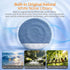 JYETLWJ 2026 1.1cm 5.4, New Bluetooth Pillow Speaker for Sleeping, Ultra-Thin Under Pillow Speaker with White Noise