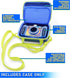 CASEMATIX Camera Case for VTech KidiZoom Camera and Accessories - Blue Travel Case Only