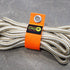 Heavy-Duty Wrap-It Storage Straps - 13-inch (6-Pack) Blaze Orange for Garage Organizer and Extension Cord