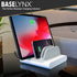 Scosche BLMD BaseLynx Vert Modular Charging Station for PD 3.0, USB-C and USB-A Devices (White)