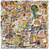 160 Pcs Cheetah Print Stickers, Vinyl Waterproof Graphic Decals for Phone, Skateboard, Laptop