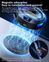 Magnetic Suction Sheet for iPad Cooler, 2 pcs 3.55inch Steel Plate with Strong Adhesive, Compatible for iPad Cooler