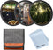 Walking Way 82mm Star Filter Sets, Variable 4,6,8 Points Star Filter Adjustable Cross Screen Starburst Filter Kit for