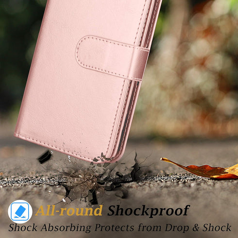Takfox for Samsung Note 10 Plus Case Wallet, PU Leather with 9 ID Credit Card Holder Slots