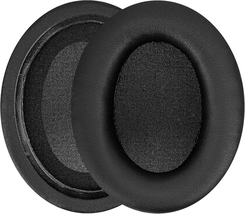 Replacement Ear Pads for HyperX Cloud II, 2, Cloud III, 3, Mix, Alpha, Cloud Flight, Stinger, 2, 2 Core Headphones Ear Cushions, Ear Covers, Headset Earpads (Protein Leather/Black)