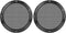 X AUTOHAUX 2pcs 6.5 Inch Metal Glossy Audio Speaker Cover Mesh Subwoofer Grill Horn Guard Black for Car