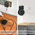 Echo Dot Wall Mount Holder for 3rd Generation, Black, Space Saving Alexa Accessories with Built-in Cable Management