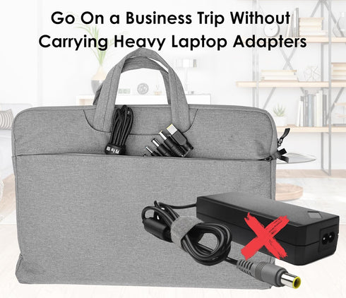 USB C to DC Adapters 10PCS Power Plug Kit, Universal Charger Supply 100W PD Power Cable for Laptop Charging