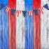 Dazzle Bright 2 Pack Backdrop Curtain, 3FT x 8FT Metallic Tinsel Foil Fringe Photo Booth Background for Party Decor,