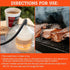 (1 0.473 Camerons All Natural Extra Fine Apple BBQ Wood Chips for Smokers Pint, L) - Kiln Dried Wood Sawdust Shavings