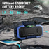 Emergency Radio Waterproof Bluetooth Speaker - Portable AM FM Radio with Flashlight and Cell Phone Charger