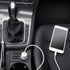 Amazon Basics 12W Car Charger with Lightning Cable (Straight) for iPhone and Apple Devices, 3 ft - Black