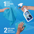 MiracleSpray for Electronics Cleaning, Safe Multisurface Cleaner for TV, Phone, Monitor, Includes Microfiber Towel - 16