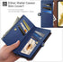 XcaseBar 12/12 6.1" 12 compatible with iPhone Pro Wallet case with Zipper Credit Card HolderRFID Blocking,Flip Folio