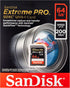 SanDisk Extreme Pro 64GB SDXC Card for Canon Camera compatible with EOS M50 Mark II, EOS Ra Class 10 UHS-1 (SDSDXXU-064G-GN4IN) Bundle with (1) Everything But Stromboli 3.0 SD Memory Card Reader