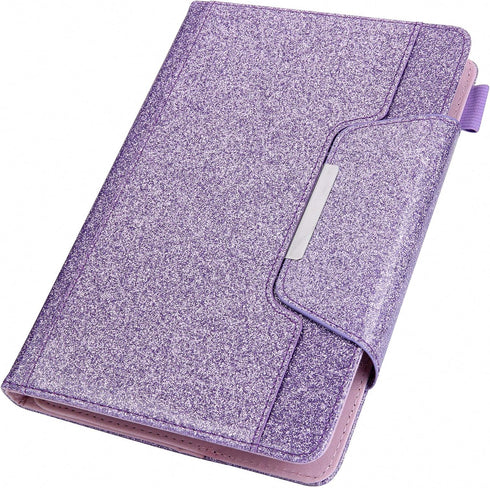 Dteck Universal Case for Fire HD 10/Samsung Galaxy Tab/Lenovo Tab - Protective Folio Leather Case with Stand/Card Slots