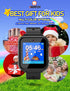 Kids Smart Watch Phone with SOS, 10 Stories, 24 Puzzle Games, Pedometer Alarm Clock for Boys Girls Gift