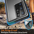 Cozycase Waterproof Case for Samsung Galaxy S23 Ultra - 360 Heavy Duty Full Body Protection, Shockproof, Dustproof,