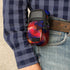 USA Gear Compact Camera Case, Point & Shoot Camera Bag with Accessory Pockets, Rain Cover & Shoulder Strap for Sony,