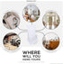 BRAINWAVZ AC3000 Wall Mount for Gryphon Tower Mesh WiFi Router, Easy to Install Holder Bracket, Reduce Interference