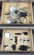 Cable Management Ties (30) 8" Reusable Self-Gripping Cord Straps for Organizing Cables and Wires