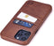 Dockem Wallet Case for iPhone 12 Pro Max, Built-in Metal Plate for Magnetic Mounting & 2 Credit Card Holders