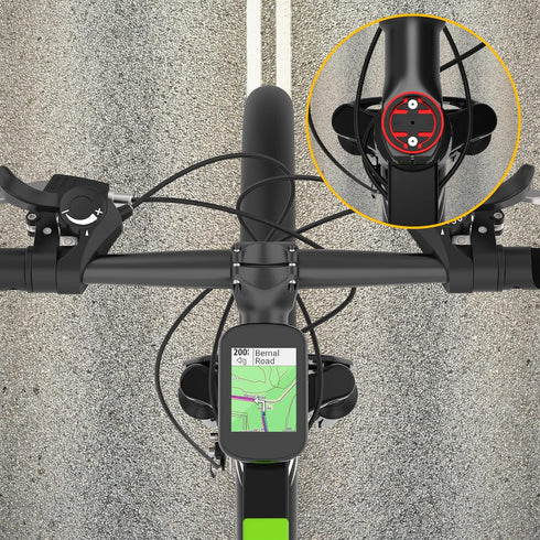 Bike Stem Top Cap Mount for Garmin, Compatible with Garmin 25, 200, 130, 500, 510, 520, 800, 1000, Red