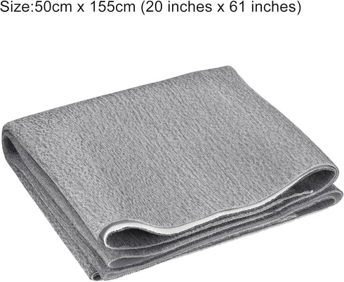 uxcell Light Gray Speaker Mesh Grill Cloth (not Cane Webbing) Stereo Box Fabric Dustproof Cloth 50cm x 155cm 20 Inches x 61 Inches