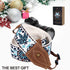 Padwa Lifestyle Camera Strap for DSLR/SLR Cameras - Double Layer Cowhide Ends, 2" Wide Vintage Embroidered Cotton Strap