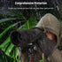 NEEWER Camera Rain Cover, Durable Nylon Raincoat for Canon Sony Nikon DSLR Mirrorless Vlog Camera & Lenses Within 200mm
