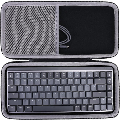 Aenllosi Hard Case Compatible with Logitech MX Mechanical Mini Wireless Illuminated Keyboard