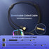Syncwire Bluetooth 5.4 Receiver for Car, 3.5mm Aux Adapter with Coiled Cable, Hands-Free Calling, HiFi Sound
