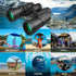 UncleHu 20x50 High Power Binoculars for Adults - Low Light Night Vision, Compact Waterproof Binoculars for Bird