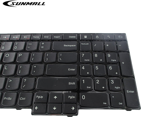 Laptop Keyboard Replacement for ThinkPad Edge E530 E530C E535 E545, 15.6 inch, Black US Layout