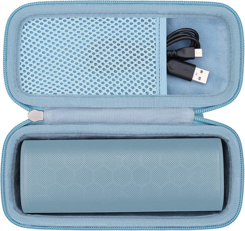 Khanka Hard Travel Case for Sonos Roam 2 / Sonos Roam Portable Smart Bluetooth Speaker, Blue