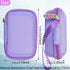 Khanka Hard Case Replacement for Anker 3-in-1 Power Bank USB C Charger Block, 10,000mAh Case Only (Purple)