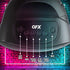 QFX PBX-126 TWS Bluetooth Portable Speaker - 10-Watt with 4” Woofer, FM Radio, LED Lights, AUX, USB, TF Input (Black)