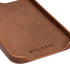 Wilken Leather Wrapped Case for iPhone 12 Pro Max | Brown | Compatible with MagSafe & Wireless Charging | Top Grain