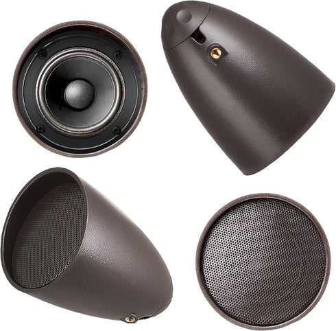 OSD 2.5" Landscape In Ground Speaker, 30W Outdoor Weather Resistant Pair, LS2 Bronze