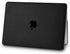 KECC MacBook Pro 13 inch Case - Compatible with 2020-2025, 2016-2019 Release, Italian Leather Hard Shell (Black)
