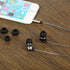 Betron B25 Earphones: Lightweight, noise-isolating wired headphones with strong bass, tangle-free cord, and soft tips