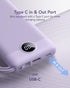 VRURC 10000mAh Pack, 5 2 17 16 15 14 13,Samsung,Android-Lavender(1 Pack) Portable Charger Power Bank, Travel Essentials