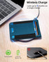 Magsafe Wallet for iPhone 16/15/14/13/12 Series, Magnetic 8-Card Holder with Adjustable Stand, RFID Blocking, Blue