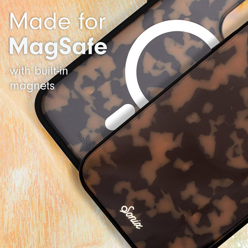 Sonix 14 10ft Case for iPhone Pro Max | Compatible with MagSafe | Drop Tested | Tortoise Shell | Brown Tort