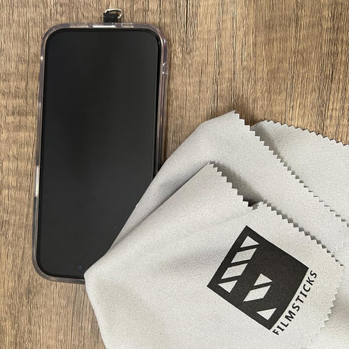 Microfibre Cleaning Cloth for Wiping Clean Acrylic Clapperboards, Camera Lenses, Glasses