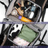 Walking Way Self-Adhesive Magic Cloth Makeup Bag, Portable Protective Cosmetic Pouch, Stylish Travel Organizer for